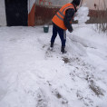 Борьба со снегом прошла успешно!