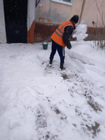 Борьба со снегом прошла успешно!